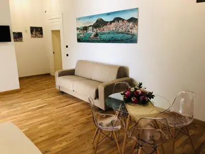 Area soggiorno di Domus Studio 25 bed & breakfast