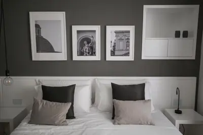 Letto o letti in una camera di B&B LIONORA