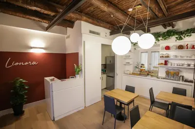 Cucina o angolo cottura di B&B LIONORA