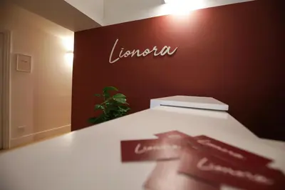 Letto o letti in una camera di B&B LIONORA