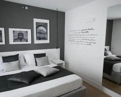 Letto o letti in una camera di B&B LIONORA