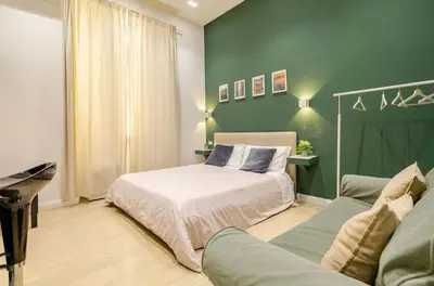 Letto o letti in una camera di NSH AppartHotel, Napoli Centro