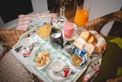 Cibo presso il bed & breakfast o nelle vicinanze