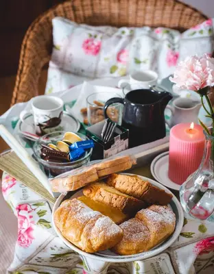 Cibo presso il bed & breakfast o nelle vicinanze
