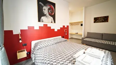 Letto o letti in una camera di Neapolitan Flat B&B