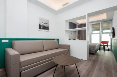 Area soggiorno di Smart Hotel Napoli