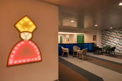 Area soggiorno di Smart Hotel Napoli