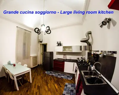 Cucina o angolo cottura di Casa Cerqua Landi Napoli - Luxury House Capri's view