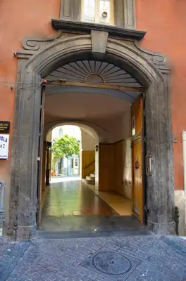 Facciata o entrata di Palazzo Pignatelli