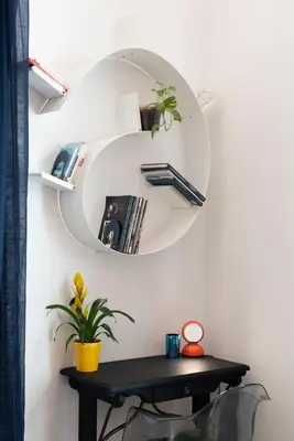 Biblioteca nell'appartamento