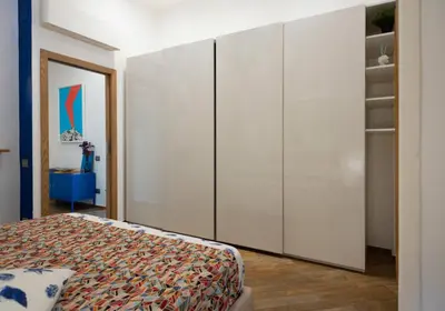 Letto o letti in una camera di La Casa Blu a Toledo di Alberto