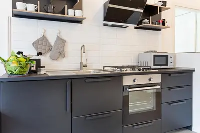 Cucina o angolo cottura di Napoli Suite Caravaggio Apartment
