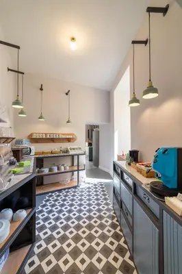 Cucina o angolo cottura di The Duomo House by House In Naples