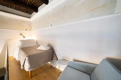 Area soggiorno di The Duomo House by House In Naples