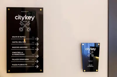 Certificato, attestato, insegna o altro documento esposto da Citykey Napoli - Bed & Breakfast