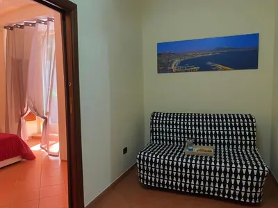 Area soggiorno di Home in love: vicoletto dei presepi