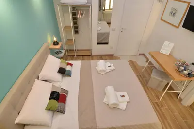 Letto o letti in una camera di B&B CasaZeni