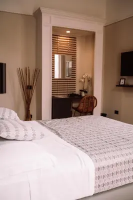 Letto o letti in una camera di Nova Relais