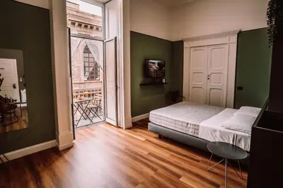 Letto o letti in una camera di Nova Relais