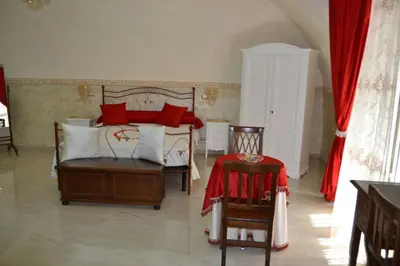 Letto o letti in una camera di B&B Punto Stella