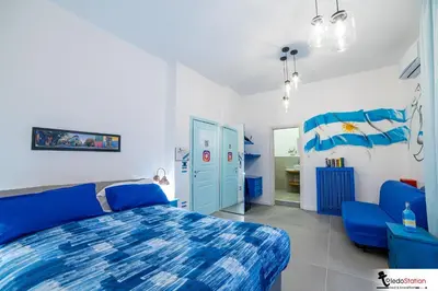 Letto o letti in una camera di ToledoStation B&B