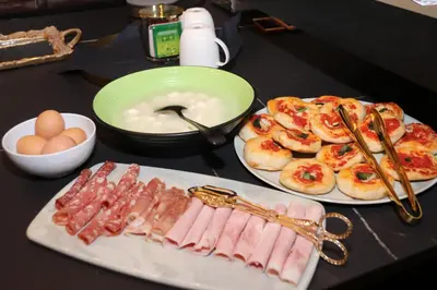 Cibo presso il bed & breakfast o nelle vicinanze