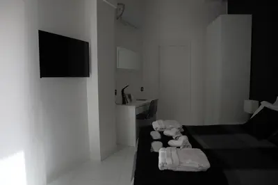 TV o dispositivi per l'intrattenimento presso Rettifilo 201 Exclusive Rooms