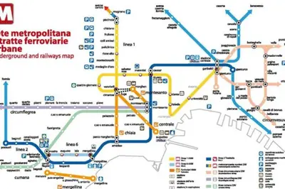 Planimetria di Maison Ninì - Vicino Metro e Lungomare - Relax a Napoli