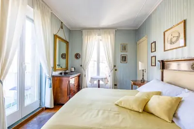 Letto o letti in una camera di La Casa Di Bruno Napoli