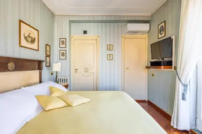 Letto o letti in una camera di La Casa Di Bruno Napoli
