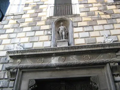 Planimetria di Palazzo Diomede Carafa #3