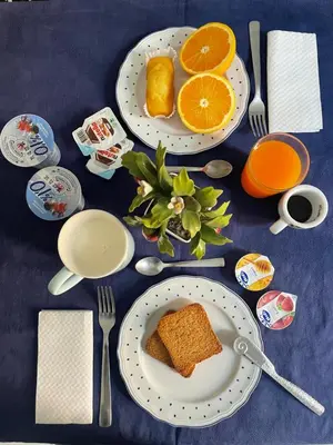 Cibo presso il bed & breakfast o nelle vicinanze
