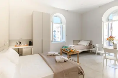 Letto o letti in una camera di Lux Caracciolo