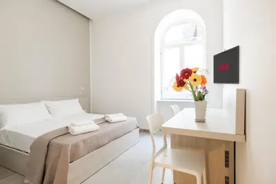 Letto o letti in una camera di Lux Caracciolo