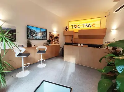 TV o dispositivi per l'intrattenimento presso Tric Trac Hostel