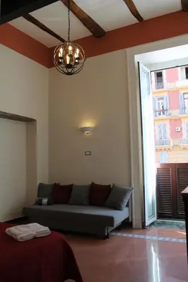 Area soggiorno di Mergellina 121 Apartment's Rooms