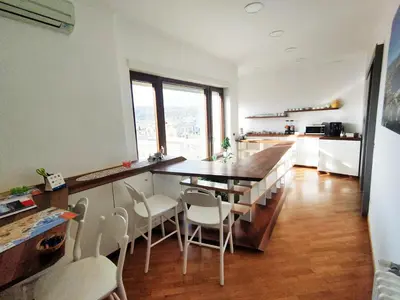 Cucina o angolo cottura di Rosso di sera