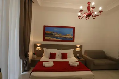 Letto o letti in una camera di Mecla Suites