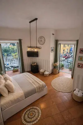 Letto o letti in una camera di Naporà