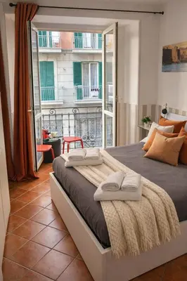 Letto o letti in una camera di Naporà