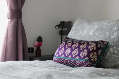 Letto o letti in una camera di Montesanto 77 casa panoramica al centro storico