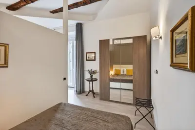 Letto o letti in una camera di B1flat Mergellina - Napoli