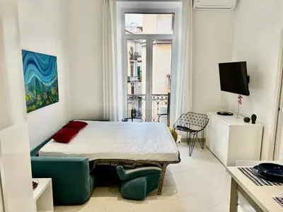 TV o dispositivi per l'intrattenimento presso Duomo Inn Apartments