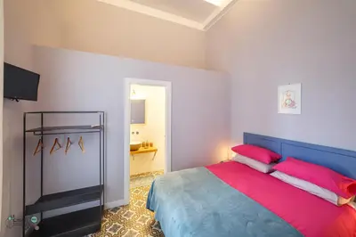Letto o letti in una camera di Le Chiavi di Casa