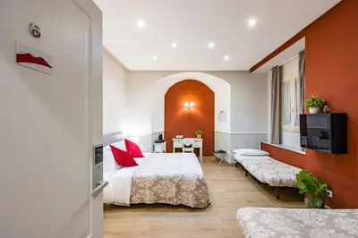 Letto o letti in una camera di Residenza Matilde