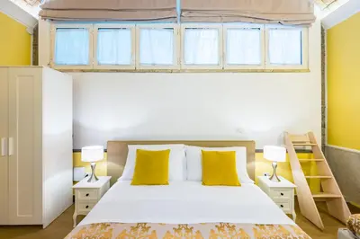 Letto o letti in una camera di Residenza Matilde