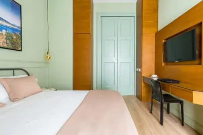 Letto o letti in una camera di B&B Civico 33