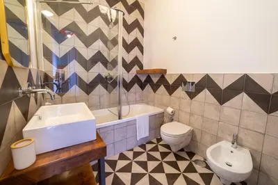 Bagno di Design Apartment Next Sorbillo on Tribunali St By HouseinNaples