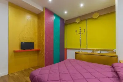 Letto o letti in una camera di Soul City