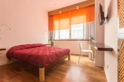 Letto o letti in una camera di Soul City